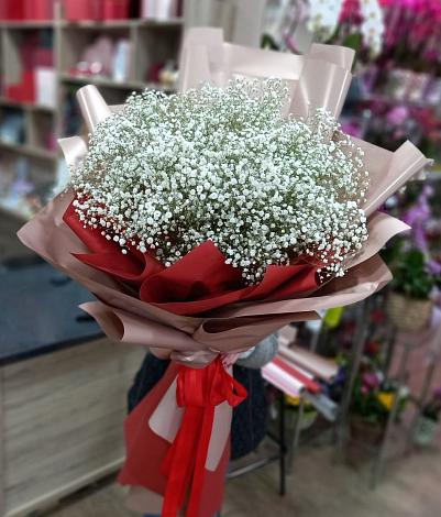 Букет цветов из: Гипсофила в Гатчину