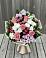 Букет цветов из: Альстромерии, Гвоздики, Розы и Хризантемы в Гатчину