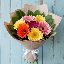 Букет цветов из:  Герберы #REPLACE_PRED# Гатчину