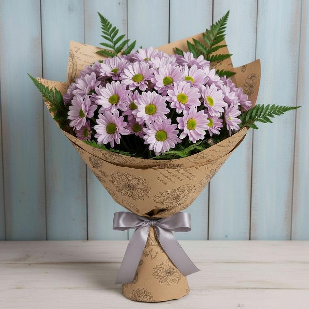 Букет цветов из: Хризантемы в Гатчину