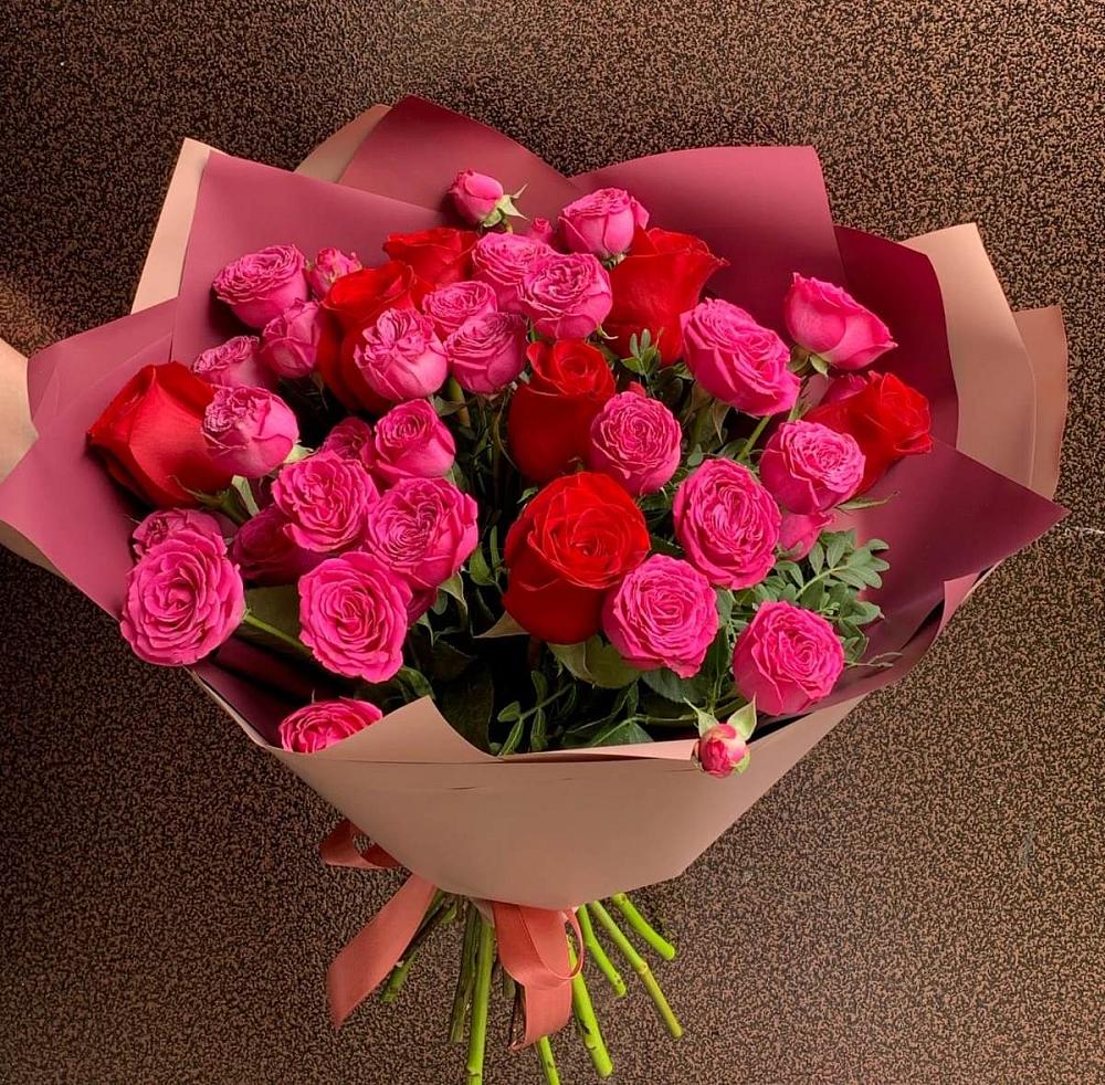 Букет В объятьях нежности в Гатчину