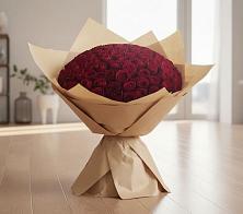 Букет 101 Красная роза в Гатчину