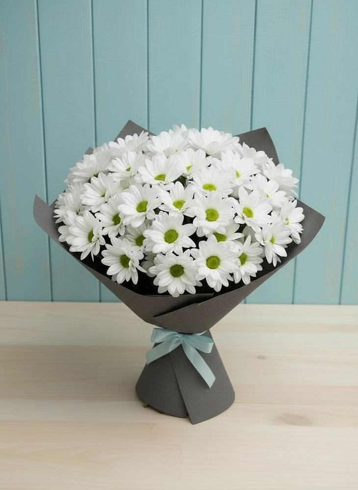 Букет цветов из: Хризантемы в Гатчину