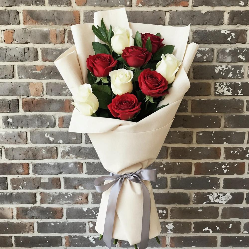 Букет цветов из: Розы в Гатчину