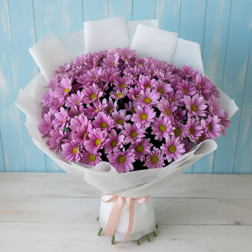 Букет цветов из: Хризантемы в Гатчину