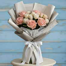 Букет цветов из:  Розы #REPLACE_PRED# Гатчину