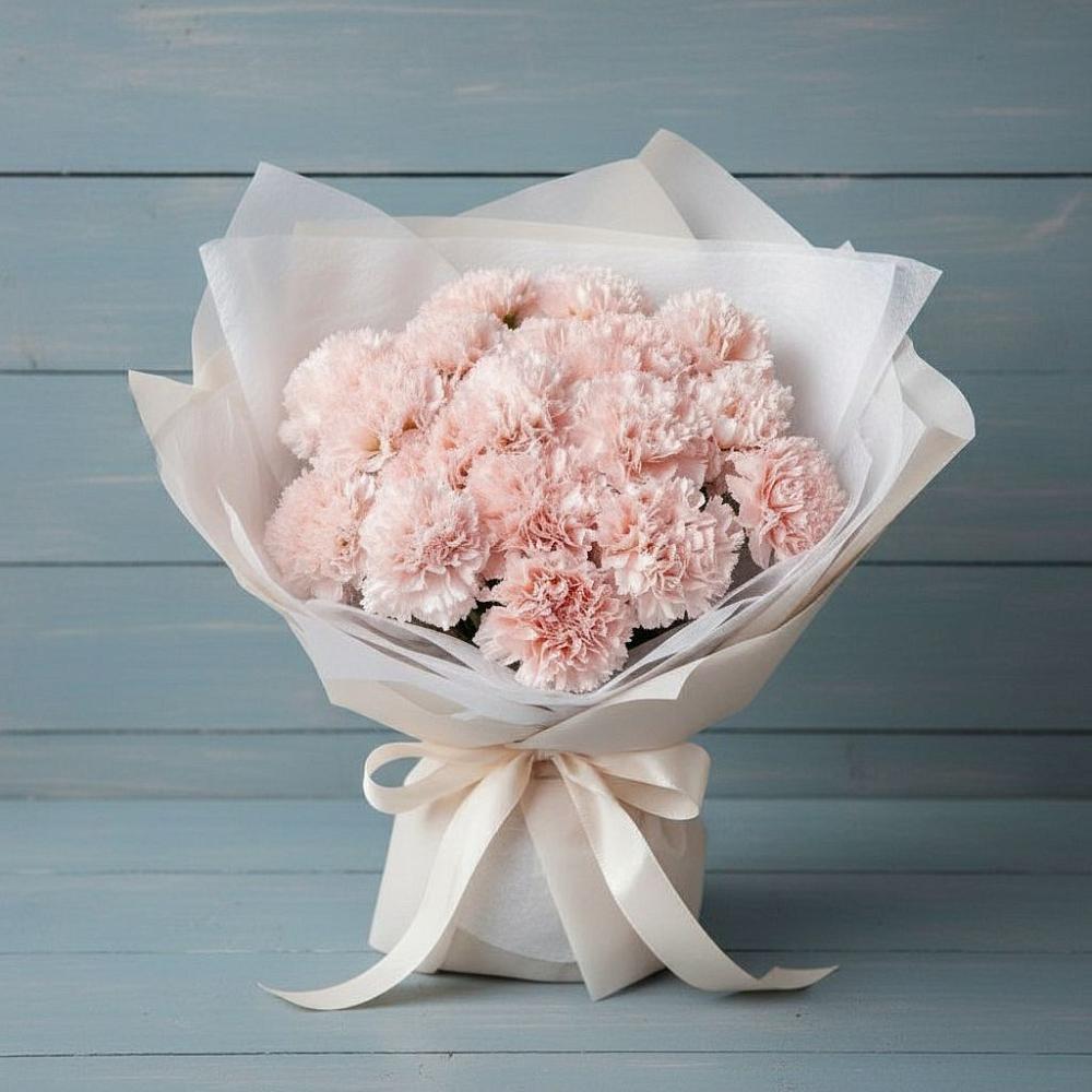 Букет цветов из: Гвоздики в Гатчину