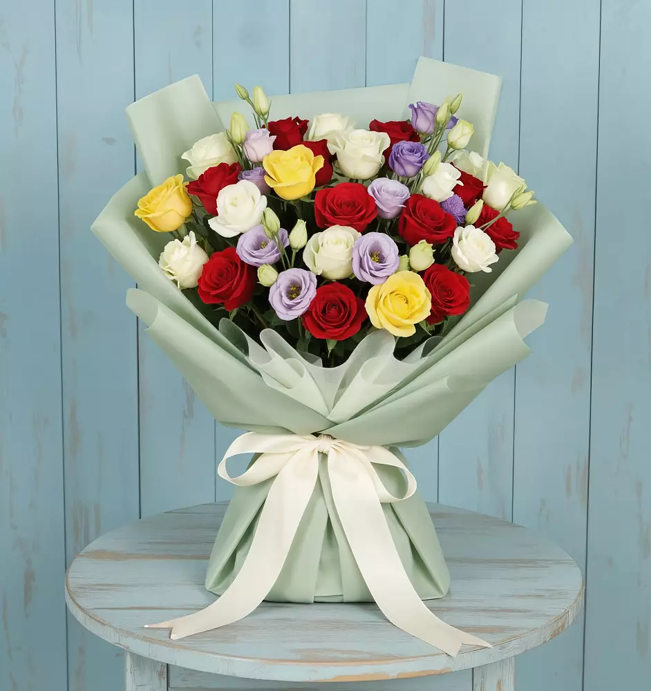 Букет цветов из: Розы в Гатчину