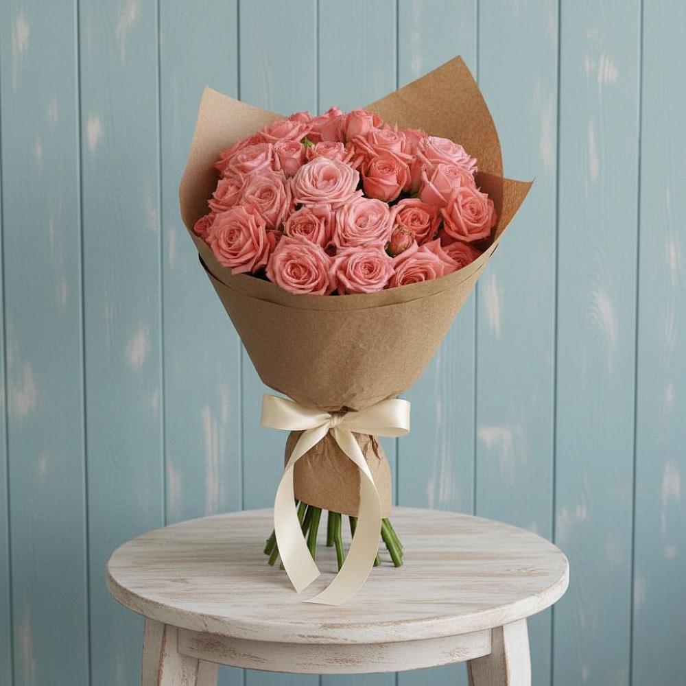 Букет цветов из: Розы в Гатчину