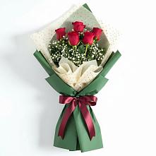 Букет цветов из:  Розы в Гатчину